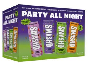 SMASHD PARTY ALL NOGHT NON ALCOHOLIC SELTZER 8PK