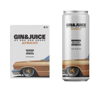 GIN & JUICE APRICOT 4PK 355ML
