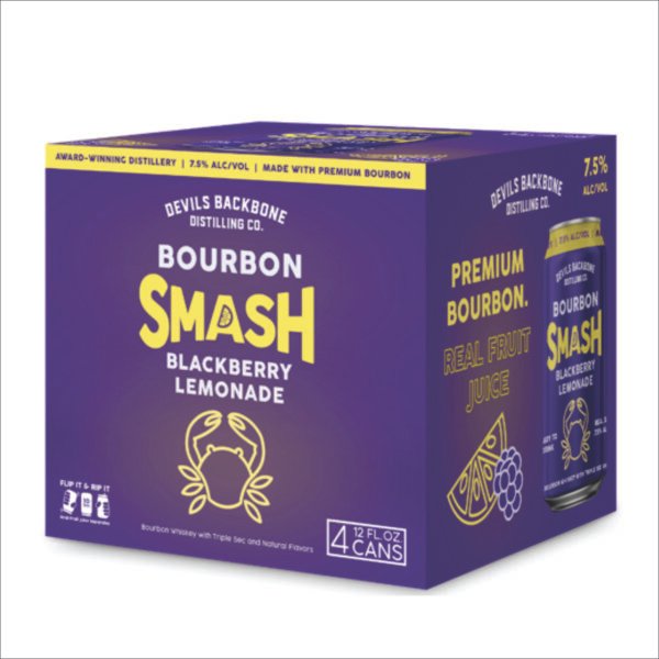 DEVILS BACKBONE BLACKBERRY LEMONADE SMASH 4PK 355ML