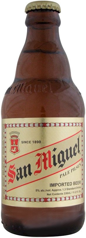 SAN MIGUEL PALE PILSEN LAGER 6PK BTL
