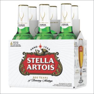 STELLA ARTOIS 6PK BTL
